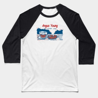 Angus Young Vintage Baseball T-Shirt